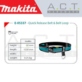 MAKITA QUICK RELEASE BELT, E-05337